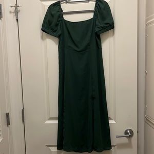Green Cocktail Dress